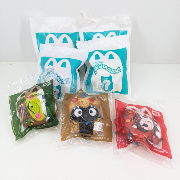 McDonalds Meals Original Squishmallows Lot of 4 & Yu Gi Oh Lot of 3 New Sealed - Picture 6 of 6
